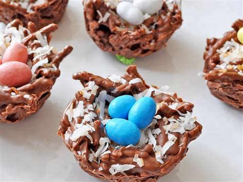 Chocolate Coconut Bird Nests Simple No Bake Recipe Made In A Day