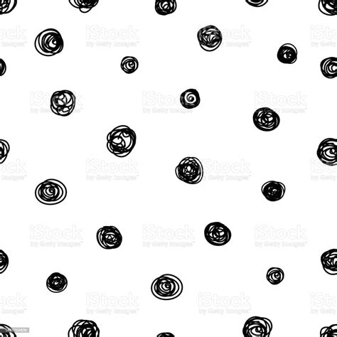 Cute Black Polka Dots Stock Illustration Download Image Now Abstract Art Backgrounds Istock