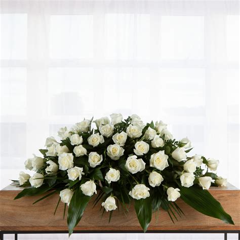 Premium Rose Casket Spray – Milwaukie Florist | Milwaukie Floral and Garden