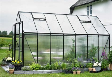 Serre de jardin en aluminium et polycarbonate Magnum 148 11 5 m² Halls