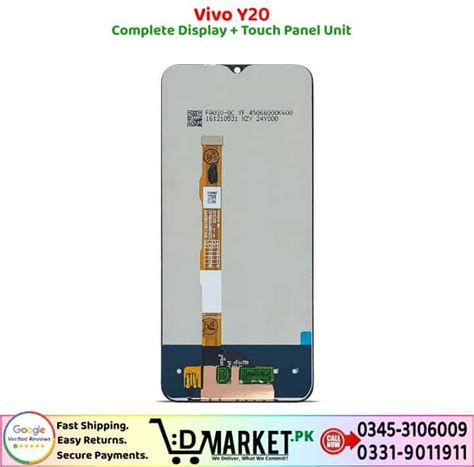 Vivo Y20 Lcd Panel Price In Pakistan Dmarketpk