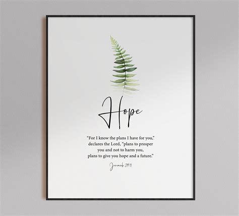 Faith Hope Love Print Set Of 3 Jeremiah John Bible Verse Wall Art