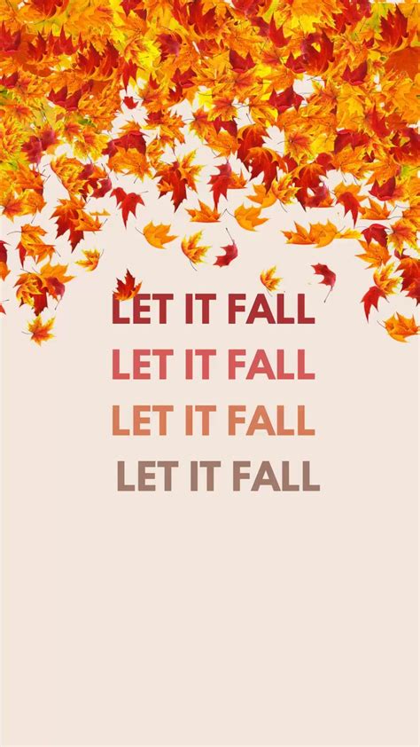 Let it Fall #quotes #fall