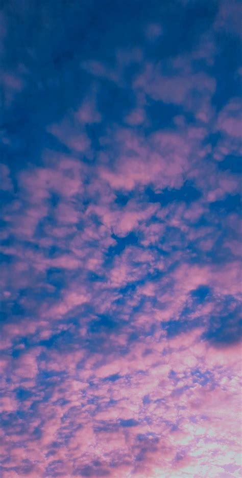 Blue and pink sky Light Purple Wallpaper, Cloud Wallpaper, Free ...