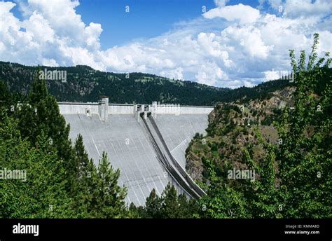 Dworshak Dam, Clearwater County. Idaho. USA Stock Photo - Alamy