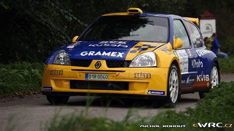 Dohnal Jan Vybíral Ivo Renault Clio S1600 Invelt Rally Pačejov 2020