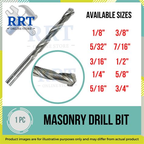 Masonry Drill Bits Mm Mm Mm Shopee Philippines