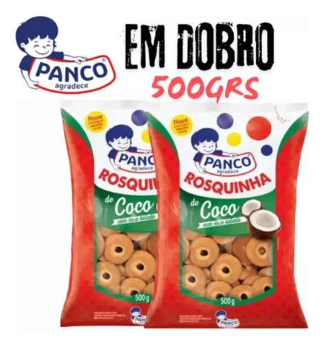 Kit Biscoito Rosquinhas De Coco Panco G Bolacha Mercadolivre