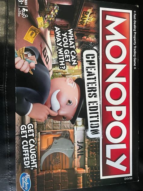 Monopoly Cheaters Edition Hobbies Toys Toys Games On Carousell