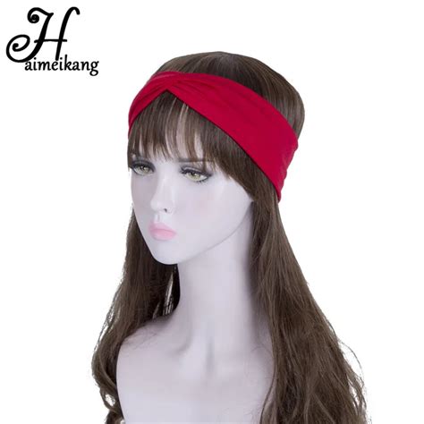 Haimeikang Elastic Bandanas Headbands For Women Hair Band Headband