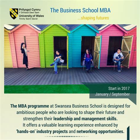 Business Not As Usual Mba At Swansea Business School Pdf