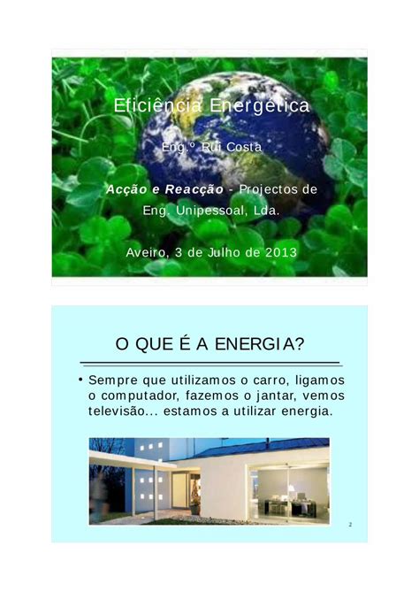 Pdf Apresentação Eficiência Energética Escola Profissional De