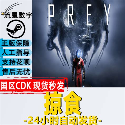 Steam国区key Prey掠食 Mooncrash月球dlc现货cdkey秒发 虎窝淘