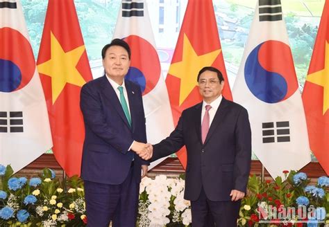 Vietnam Y Corea Del Sur Se Esfuerzan Por Fomentar Cooperaci N De