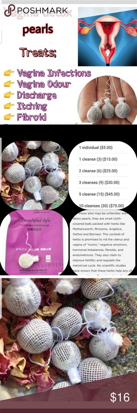 Yoni Pearl A Natural Detox3 Pearlone Cleanse Yoni Other Yoni Pearls