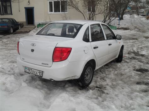 Тонировка Фар — Lada Гранта (1G), 1,6 л, 2013 года | тюнинг | DRIVE2