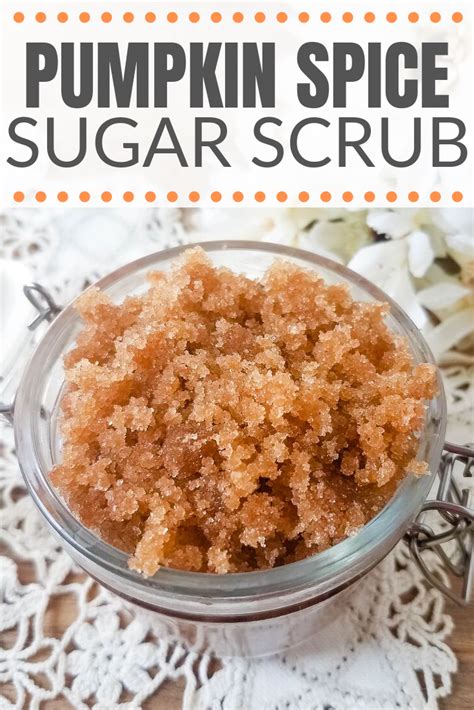 DIY Pumpkin Spice Sugar Scrub Outnumbered 3 To 1