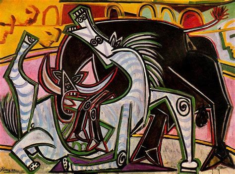 Bullfight 1934 Pablo Picasso