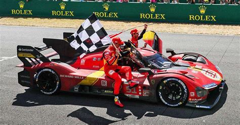 Victoria Hist Rica De Ferrari En Las Horas De Le Mans