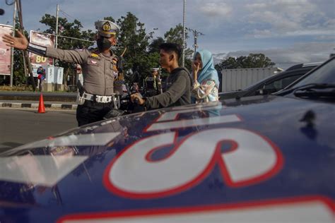 Tilang Manual Kembali Diberlakukan Di Tangerang Hari Ini