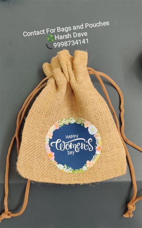 Natural Jute Pouch At Rs Piece In Nadiad Id