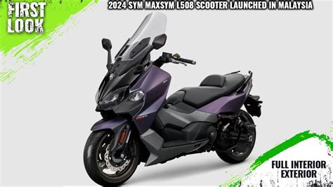 Sym Maxsym Tl Launched In Malaysia Price From Rm Youtube