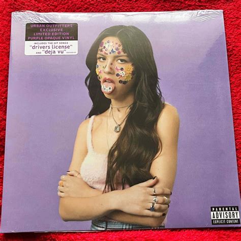 Olivia Rodrigo Sour Vinilo Purple Opaque Cuotas Sin Interés