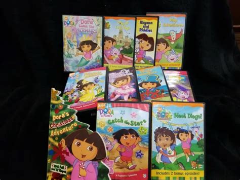 6 Dora The Explorer Dvds Dvd Nickelodeon Nickjr Eur 1439 Picclick De