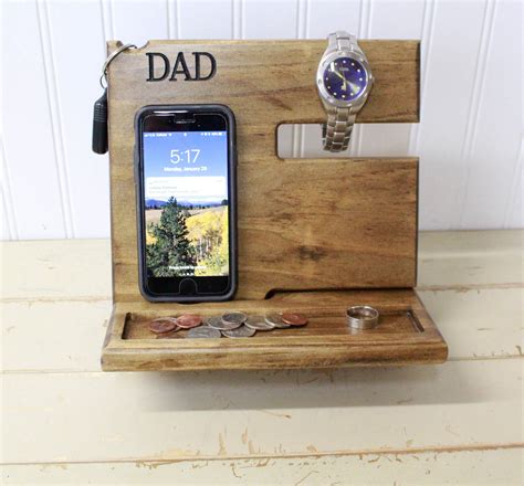 This Quality And Durable Phone Docking Station Is Made Out Of Solid