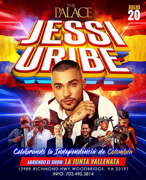 JESSI URIBE en vivo- Woodbridge Tickets Boletos at The Palace