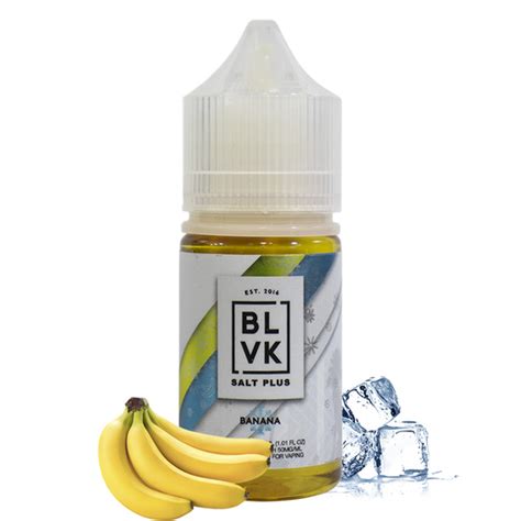 BLVK Banana Ice Salt VapeoSur