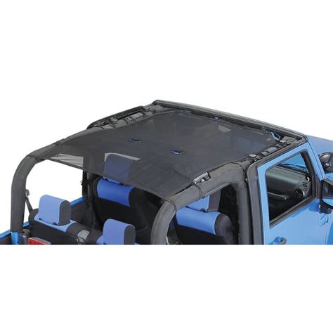 Rugged Ridge Full Eclipse Sun Shade For 07 18 Jeep Wrangler Jk 2 Door