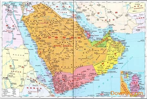 阿联酋地图高清中文版下载 阿拉伯联合酋长国地图下载免费版 当易网