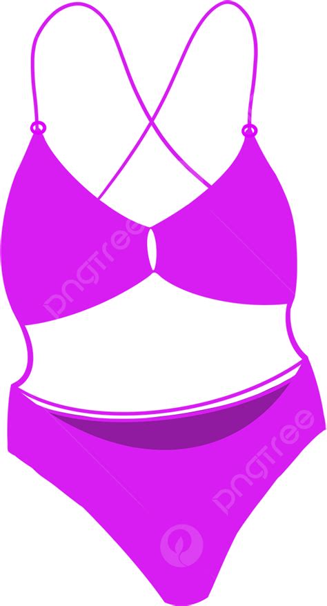 Clipart De Mai Suspens Rio Roxo Elegante Png Swimwear Clip Art