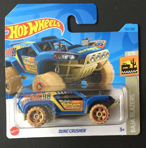 Hot Wheels Dune Crusher Plavi