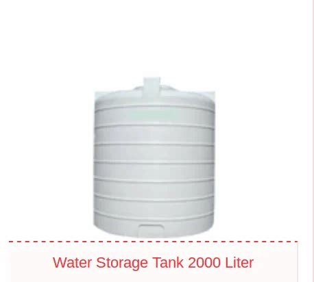 White Hippo Water Storage Tank Liter Capacity Liter At Best