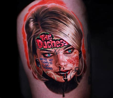 Margot Robbie Tattoo