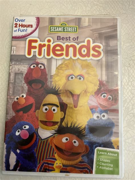 Sesame Street Best Of Friends Dvd 2013 854392002742 Ebay