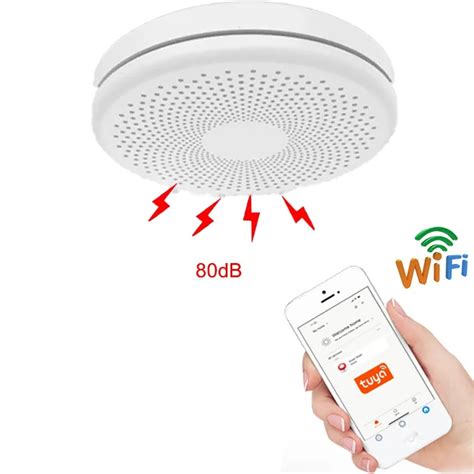 Detector Tuya App Wifi Alarma Protecci N Contra Incendios Detector De