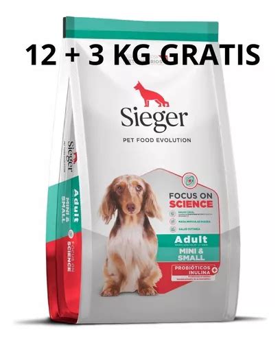 Alimento Sieger Super Premium Mordida Peque A Para Perro Adulto De Raza