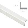 White Plastic Pvc Corner Degree Meters Angle Trim Wall Edge