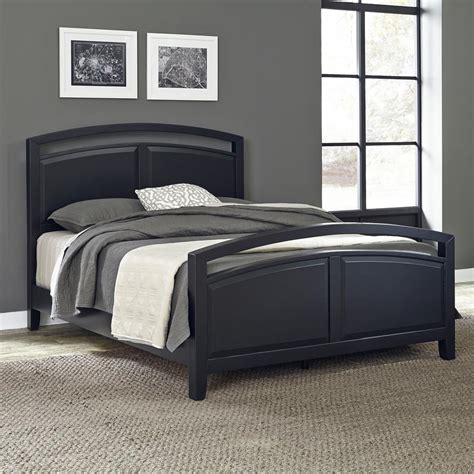 Home Styles Prescott Black King Bed Frame-5514-600 - The Home Depot