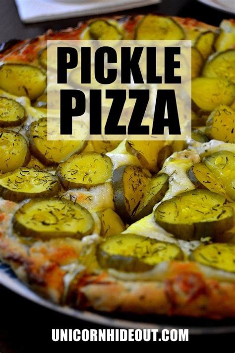 Pickle Pizza Recipe Cheap Easy And Quick Pickle Pizza Recipe With