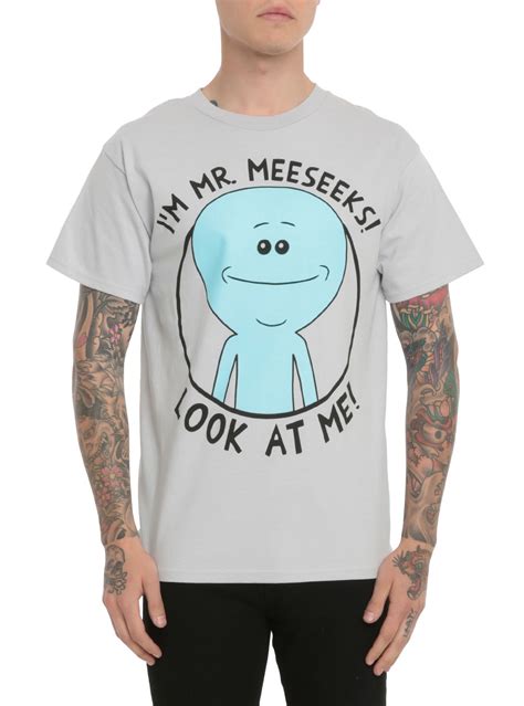 Rick And Morty Mr Meeseeks T Shirt Rick And Morty Shirts T Shirt