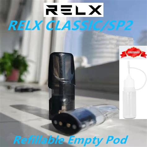 Freebies In Ready Stock Relx Classic Refillable Empty Pod