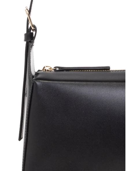 A P C Virginie Baguette Shoulder Bag In Black Lyst