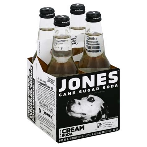 Jones Soda 4Pk Cream, 6 pk / 48 fl oz - Kroger