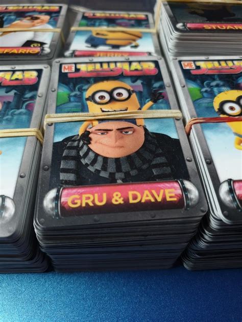 Despicable Me Jelly Lab Arcade Cards From Virtual Land And Prize