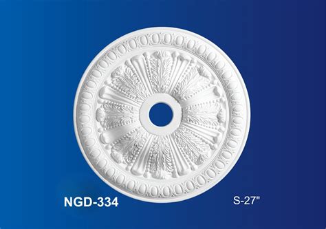 Gypsum Plaster Ceiling Rose Design And Model Ngd 334 Nova Gypsum Decoration