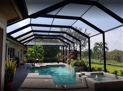 Pool Cage Restoration | Painting | Screen Kings of SW Florida, LLC